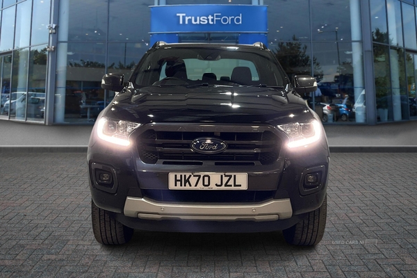 Ford Ranger Wildtrak AUTO 2.0 EcoBlue 213ps 4x4 Double Cab Pick Up, FRONT & REAR PARKING SENSORS, HEATED FRONT SEATS, APPLE CAR PLAY, VOICE CONTROL in Antrim