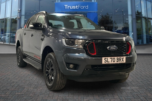 Ford Ranger Thunder AUTO 2.0 EcoBlue 213ps 4x4 Double Cab Pick Up, FRONT & REAR SENSORS, CAMERA, HEATED LEATHER FRONT SEATS, APPLE CAR PLAY in Antrim