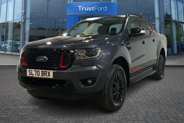 Ford Ranger Thunder AUTO 2.0 EcoBlue 213ps 4x4 Double Cab Pick Up, FRONT & REAR SENSORS, CAMERA, HEATED LEATHER FRONT SEATS, APPLE CAR PLAY in Antrim