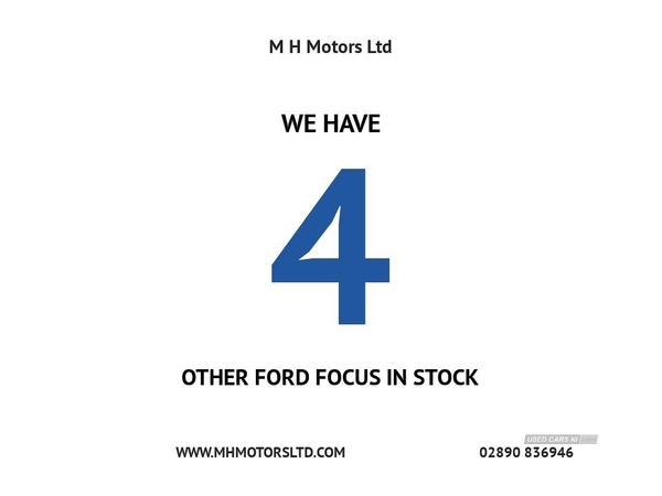 Ford Focus 1.5 TITANIUM TDCI 5d 118 BHP JUST SERVICED / TOP OF THE RANGE TITANIUM MODEL / LONG MOT in Antrim