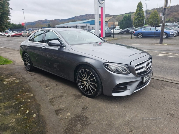 Mercedes-Benz E-Class 2.0 E220d AMG Line G-Tronic+ Euro 6 (s/s) 4dr in Down