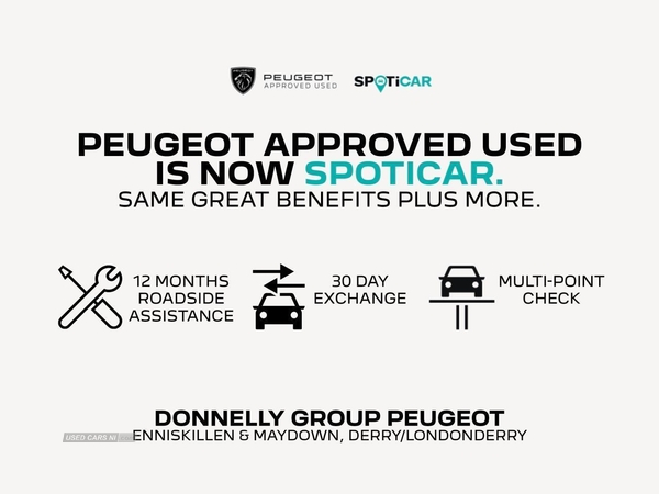 Peugeot Partner 1000 1.5 BlueHDi 100 Professional Premium + Van with reversing camera and sensors, alloy wheels and a visibility pack fitted as factory options in Fermanagh