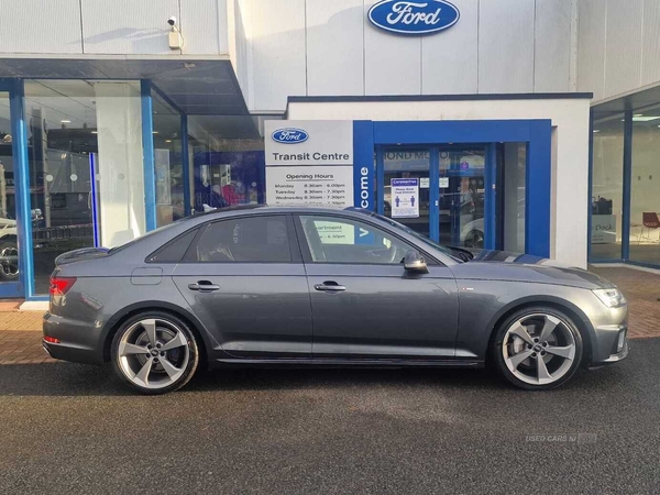 Audi A4 Black Edition in Tyrone