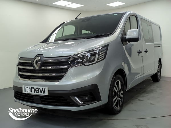 Renault Trafic All New Trafic Crew Van Extra Sport LL30 2.0 Blue dCi 150 6 Seat in Armagh