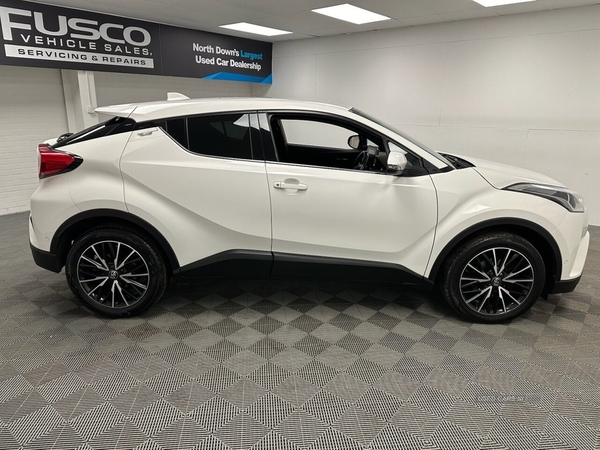 Toyota C-HR 1.2 EXCEL 5d 114 BHP BLUETOOTH, HEATED SEATS in Down