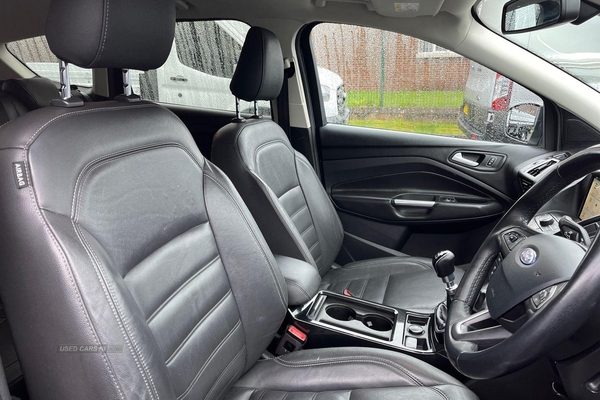 Ford Kuga 2.0 TDCi Titanium X Edition 5dr 2WD, Apple Car Play, Android Auto, Full Leather Interior, Rear Parking Sensors, Multimedia Screen, Sat Nav in Derry / Londonderry