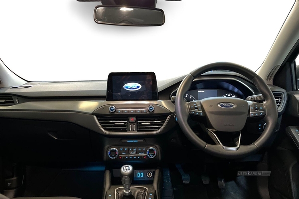 Ford Focus 1.0 EcoBoost Hybrid mHEV 125 Titanium Edition 5dr- Reversing Sensors, Heated Front Seats & Wheel, Electric Parking Brake, Voice Control, Sat Nav in Antrim