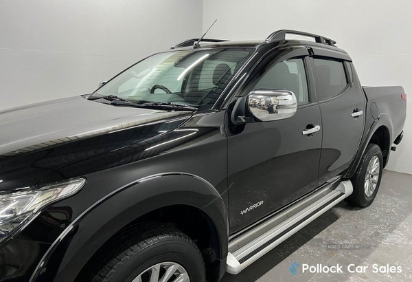 Mitsubishi L200 WARRIOR MANUAL 178BHP 3.5T NEVER TOWED Chassis Undersealed,Never Towed in Derry / Londonderry
