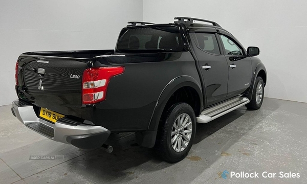 Mitsubishi L200 WARRIOR MANUAL 178BHP 3.5T NEVER TOWED Chassis Undersealed,Never Towed in Derry / Londonderry