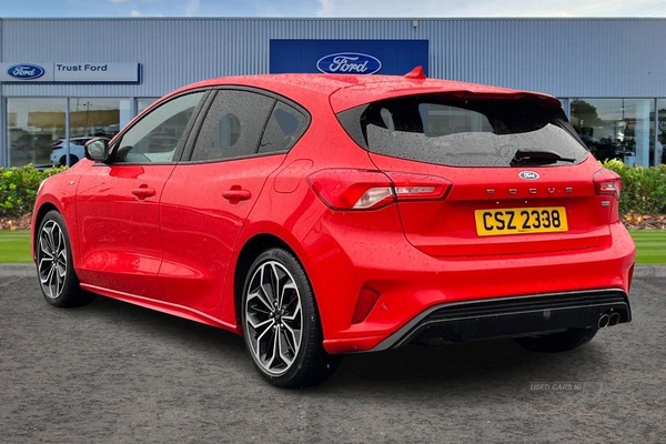 Ford Focus 1.0 EcoBoost 125 ST-Line X 5dr - PRE COLLISION ASSIST, HEATED SEATS, FRONT+REAR SENSORS, DUAL ZONE CLIMATE CONTROL, PART LEATHER SEATS and more in Antrim