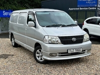 Toyota Hiace LWB DIESEL in Down