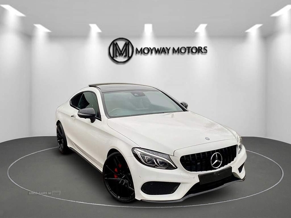 Mercedes-Benz C-Class 2.1 C220d AMG Line (Premium Plus) G-Tronic+ Euro 6 (s/s) 2dr in Tyrone