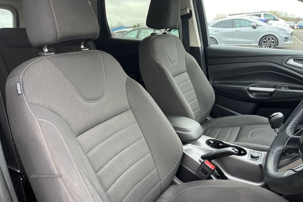 Ford Kuga 2.0 TDCi 150 Zetec 5dr 2WD, Keyless Start, Multifunction Steering Wheel, Isofix Rear Seats, Air Conditioning, USB/AUX compatibility, Cruise Control in Derry / Londonderry