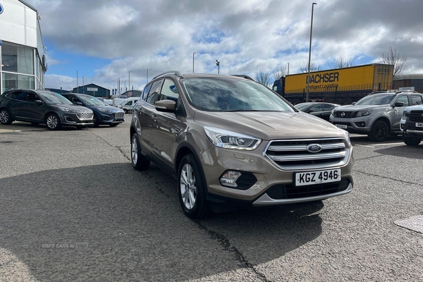 Ford Kuga 1.5 EcoBoost Titanium 5dr 2WD - HEATED FRONT SEATS + STEERING WHEEL, KEYLESS GO, SAT NAV, 2 ZONE CLIMATE CONTROL, CRUISE CONTROL, AMBIENT LIGHTING in Antrim