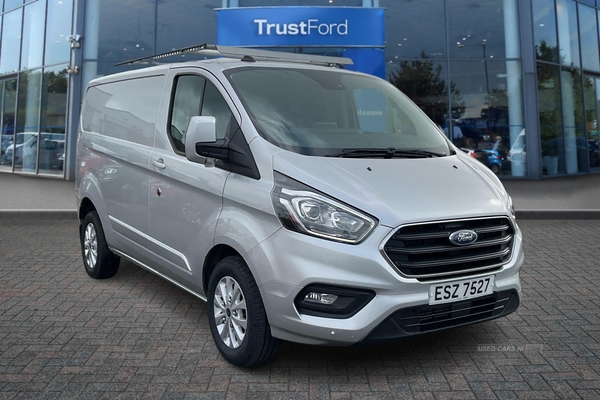 Ford Transit Custom 280 Limited L1 SWB FWD 2.0 EcoBlue 130ps, NO VAT, REAR PARKING SENSORS, PLY LINED, TOUCHSCREEN DISPLAY, APPLE CARPLAY, CRUISE CONTROL in Antrim