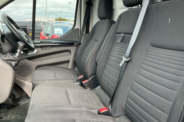 Ford Transit Custom 280 Limited L1 SWB FWD 2.0 EcoBlue 130ps, NO VAT, REAR PARKING SENSORS, PLY LINED, TOUCHSCREEN DISPLAY, APPLE CARPLAY, CRUISE CONTROL in Antrim