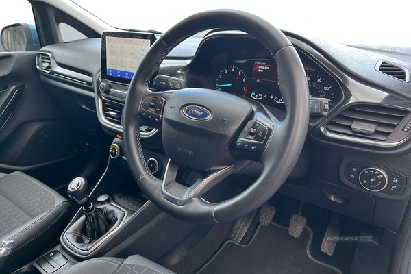Ford Fiesta TITANIUM X MHEV 5dr **Rare 155bhp Edition** B&O AUDIO, WIRELESS CHARGING PAD, REAR SENSORS, SAT NAV, AUTO CLIMATE CONTROL, CRUISE CONTROL in Antrim