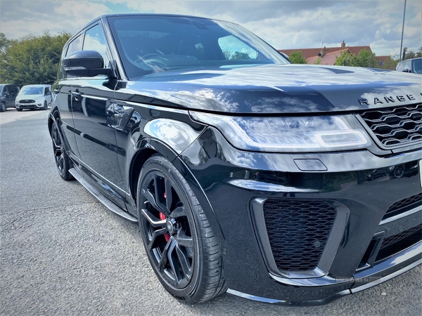 Land Rover Range Rover Sport 5.0 V8 S/C 575 SVR CARBON EDITION Auto in Tyrone