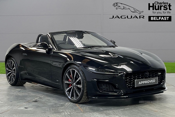 Jaguar F-Type 5.0 P575 Supercharged V8 R 75 2Dr Auto Awd in Antrim
