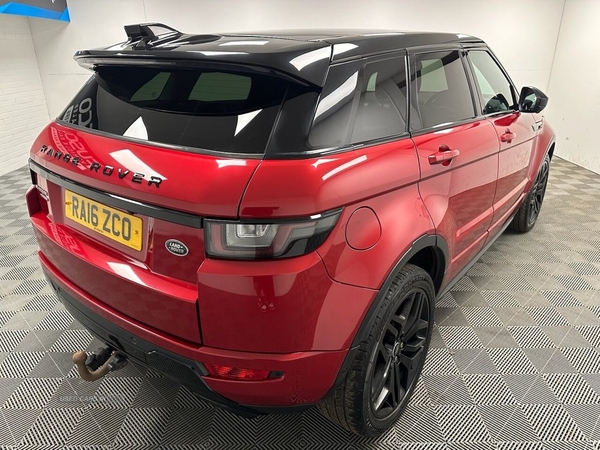 Land Rover Range Rover Evoque 2.0 TD4 HSE DYNAMIC LUX 5d 177 BHP Good Service History, Automatic, Leather in Down