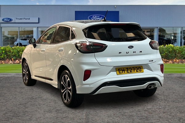 Ford Puma 1.0 EcoBoost Hybrid mHEV ST-Line 5dr- Reversing Sensors, Heated Front Seats & Wheel, Cruise Control, Speed Limiter, Lane Assist, Voice Control in Antrim