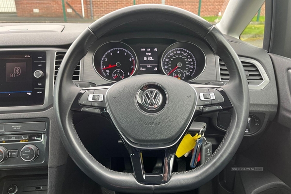 Volkswagen Golf SV MATCH TSI EVO, Apple Car Play, Android Auto, Parking Sensors, Sat Nav, Heated Seats, Multimedia Screen, Automatic Lights, Multifunction Steering Wheel in Derry / Londonderry