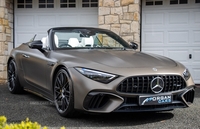 Mercedes SL AMG CONVERTIBLE in Down