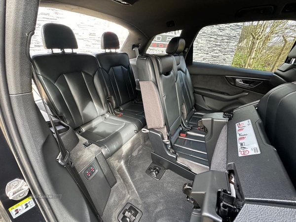 Audi Q7 3.0 TDI QUATTRO S LINE BLACK EDITION MHEV 5d AUTO 228 BHP FULL AUDI SERVICE HISTORY, 2 KEYS in Tyrone