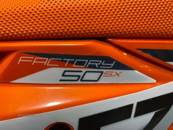 KTM SX MINI BIKE 50 Sx Factory Edition (23My) in Antrim
