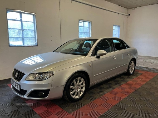 Seat Exeo 2.0 TDI CR ECOMOTIVE SE TECH 4d 141 BHP LEATHER INTERIOR - SERVICE HISTORY in Armagh