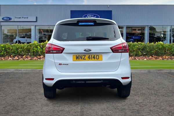 Ford B-Max 1.4 Zetec White Edition 5dr, Parking Sensors, Bluetooth, AUX&USB Compatibility, Rear Sliding Doors, DAB Radio in Derry / Londonderry
