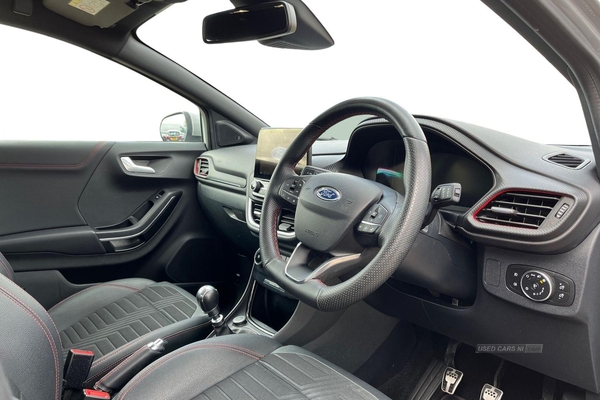 Ford Puma 1.0 EcoBoost Hybrid mHEV 155 ST-Line X 5dr, Apple Car Play, Android Auto, Parking Sensors, Multimedia Screen, Partial Leather Interior in Derry / Londonderry