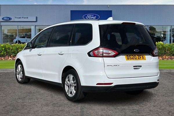 Ford Galaxy 2.0 EcoBlue Titanium 5dr [7 Seats] - FRONT+REAR SENSORS, KEYLESS GO, TOUCHSCREEN DUAL ZONE CLIMATE CONTROL, SAT NAV, CRUISE CONTROL, LANE KEEPING AID in Antrim