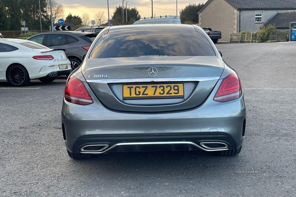 Mercedes-Benz C-Class C300 D AMG LINE PREMIUM AUTO IN GREY WITH 32K in Armagh