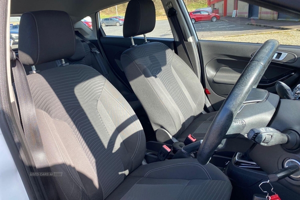Ford Fiesta 1.25 82 Zetec 5dr **LOW MILEAGE, LOW INSURANCE, LOW TAX, PARKING SENSORS, USB CONNECTIVITY, BLUETOOTH ** in Antrim