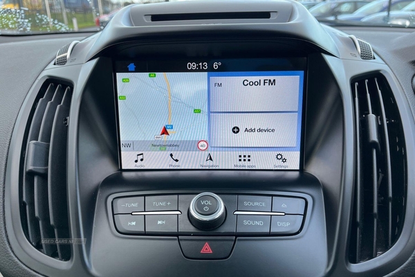 Ford Kuga 2.0 TDCi Titanium X Edition 5dr 2WD - HEATED SEATS, SAT NAV, POWER TAILGATE, GLASS OPENING PANORAMIC ROOF, KEYLESS GO, FULL LEATHER, APPLE CARPLAY in Antrim