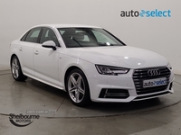 Audi A4 2.0 TDI S line Saloon 4dr Diesel S Tronic Euro 6 (s/s) (150 ps) in Down
