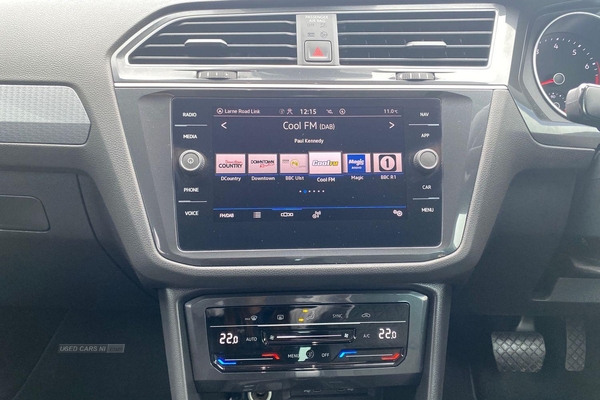 Volkswagen Tiguan LIFE TSI DSG**Lane Assist, Speed Limiter, Collision Assist, Apple Carplay/Android Auto, LED Lights. 18inch Alloys, ISOFIX, Parking Sensors** in Antrim