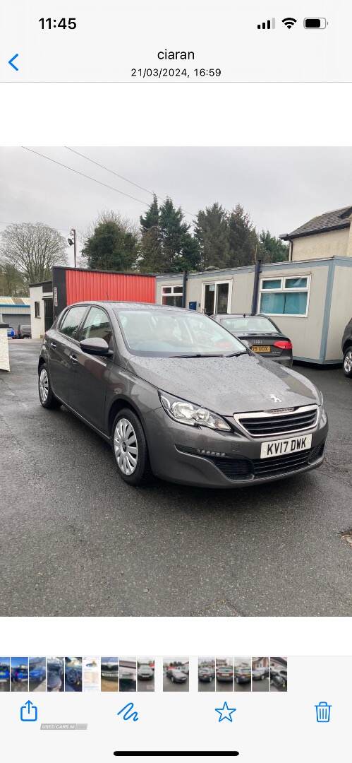 Peugeot 308 DIESEL HATCHBACK in Derry / Londonderry