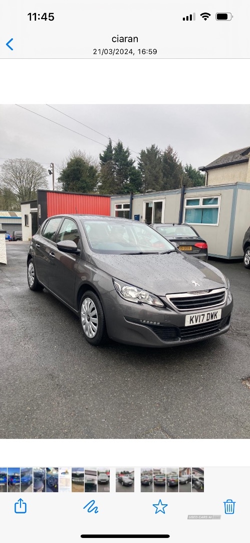 Peugeot 308 DIESEL HATCHBACK in Derry / Londonderry