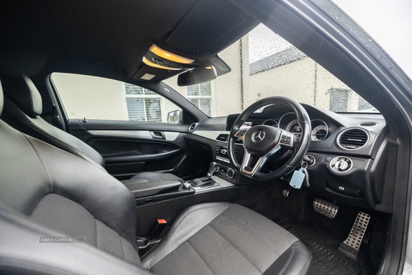 Mercedes C-Class C220 CDI BlueEFFICIENCY AMG Sport 2dr Auto in Armagh