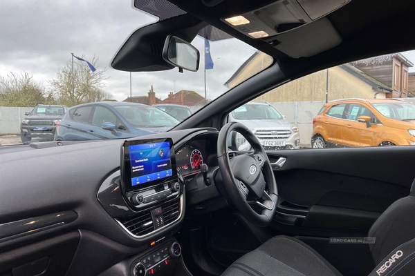 Ford Fiesta 1.5 EcoBoost ST-2 3dr- Heated Front Seats, Start Stop, Cruise Control, Speed Limiter, Voice Control, Bluetooth, Lane Assist in Antrim