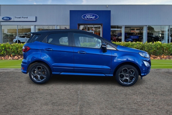 Ford EcoSport 1.0 EcoBoost 125 ST-Line 5dr- Parking Sensors, Cruise Control, Speed Limiter, Voice Control, Red Stitching, Bluetooth in Antrim