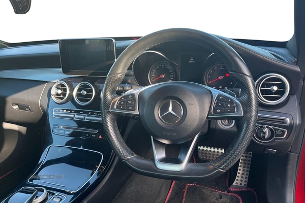 Mercedes-Benz C-Class C200 AMG Line 4dr Auto- Parking Sensors, Electric Parking Brake, Leather Seats, Heated Seat, Start Stop in Antrim