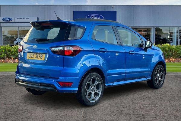 Ford EcoSport 1.0 EcoBoost 125 ST-Line 5dr- LED Day Time Running Lights, Red Stitching, Touch Screen, Cruise Control, Speed Limiter, Voice Control, Bluetooth in Antrim