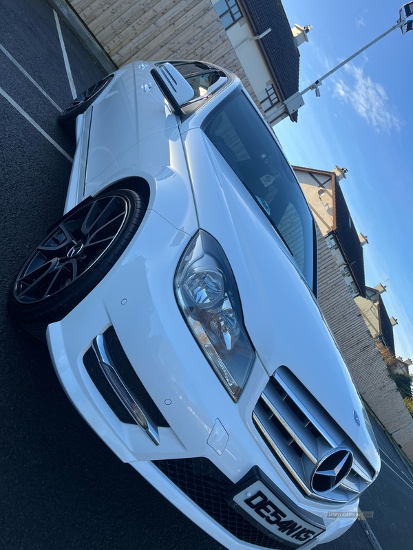 Mercedes C-Class C220 CDI BlueEFFICIENCY AMG Sport 4dr Auto in Derry / Londonderry