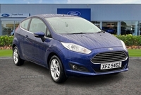 Ford Fiesta 1.25 82 Zetec 3dr - BLUETOOTH w/ VOICE CONTROL, USB PORT, AIR CONDITIONING, CD PLAYER, QUICKCLEAR HEATED WINDSCREEN in Antrim