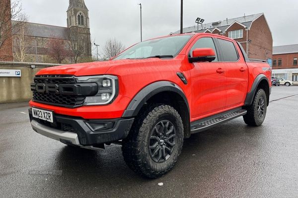 Ford Ranger Raptor AUTO 3.0 EcoBoost V6 292ps 4x4 Double Cab Pick Up, CODE ORANGE WITH RAPTOR PACK in Antrim