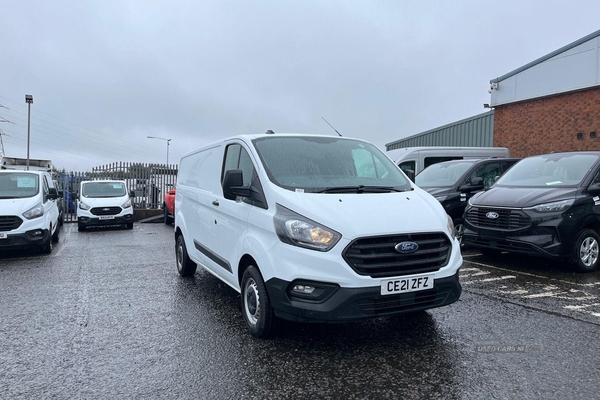 Ford Transit Custom 300 Leader L2 LWB FWD 2.0 EcoBlue 130ps Low Roof, TRACTION CONTROL, FRONT & REAR PARKING SENSORS in Antrim