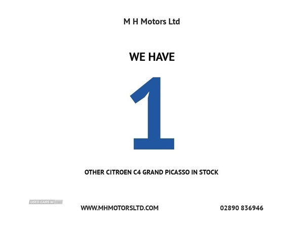 Citroen Grand C4 Picasso 1.6 BLUEHDI VTR 5d 98 BHP 7 SEATER MPV / CRUISE CONTROL in Antrim